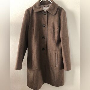 BANANA REPUBLIC WOOL COAT LARGE